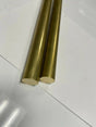 (2) 5/8" C360 BRASS ROUND ROD 10" long Solid New Lathe Bar Stock .625" H02 USA