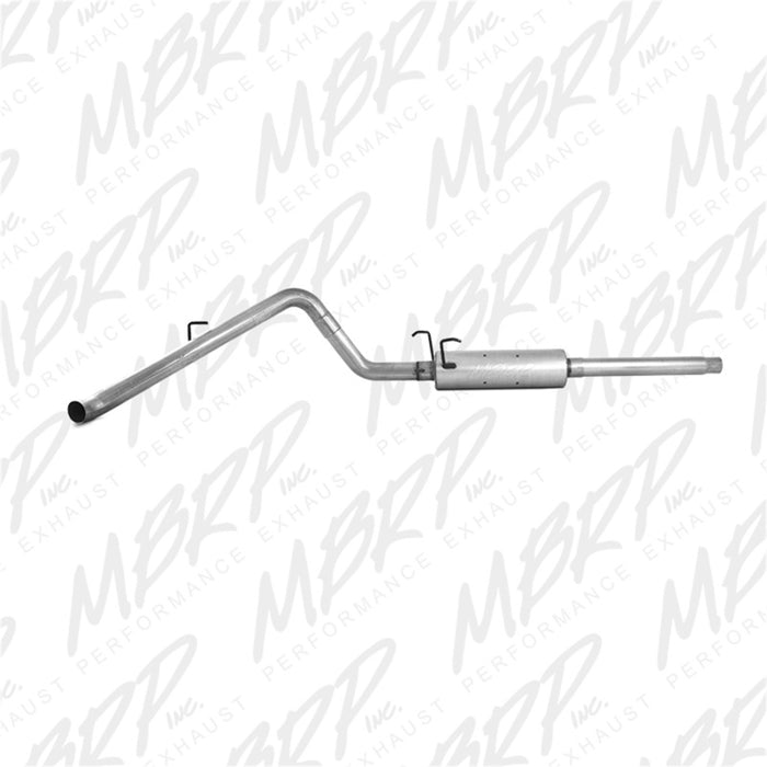 Échappement simple face AL P Series pour Dodge Ram Hemi 1500 5,7 L SC/CC-SB Cat Back 2004-2005