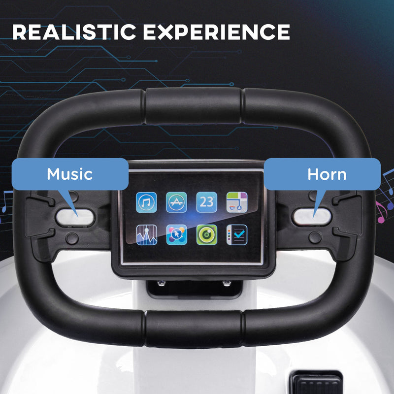 360° Rotating Electric Bumper Car for Kids - Fun Ride On Toy with 6V Battery