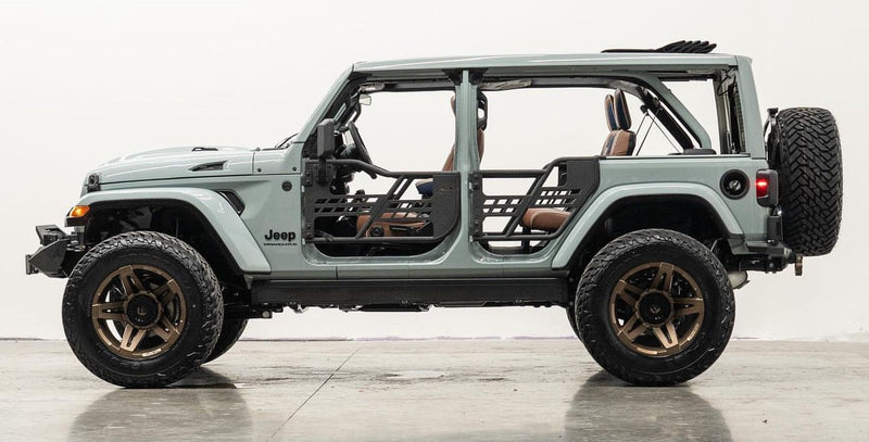 Jeep Wrangler Pipe Doors 2018-2026