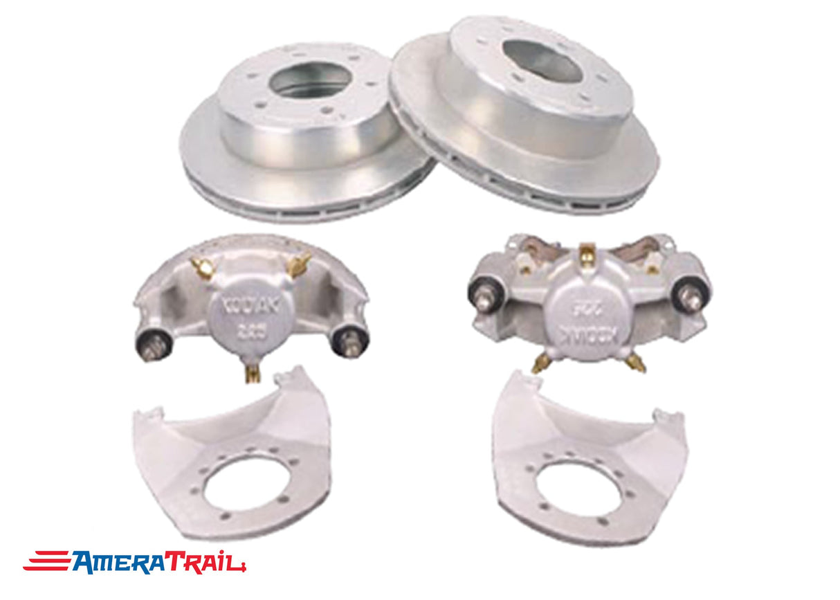 6 Lug 5K / 6K Kodiak Brake Kit, ALL DACROMET FINISH - 6 on 5.5" Bolt Pattern