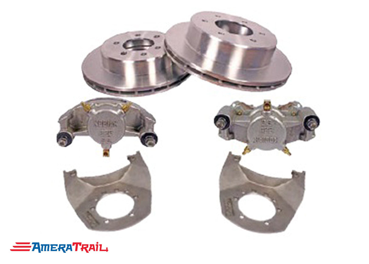 6 Lug 5K / 6K Kodiak Brake Kit, ALL STAINLESS STEEL - 6 on 5.5" Bolt Pattern