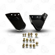 Desolate Motorsports 2" Beam Drop Brackets (fits 2wd & 4wd) - 1980-1997 Ford F-Series/Bronco Desolate Motorsports