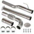 TruckTok 2020-2024 3.0L Dodge RAM 1500 Ecodiesel 3" DPF Delete Race Exhaust pipe TruckTok