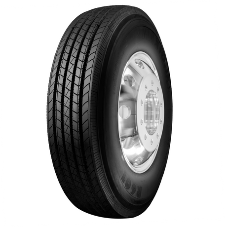 11R 22.5 16 PR Trailer Truck Tire All Position with 22.5 x 8.25 Wheel Rims (Mounted) x200