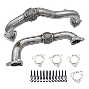 TruckTok 2008-2010 6.4L Ford Powerstroke Diesel Heavy Duty Exhaust Up-Pipe TruckTok