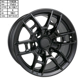 17 Inch TRD Rims – Matte Black Toyota Style Wheel (1 Pc)