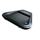 CRL Glass Slider Window w/ Clamp Ring (Driver Side) for Sprinter Van Wideout S&B