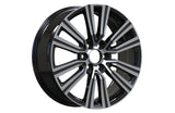 Toyota Sequoia Tacoma TRD Style wheels 22x8.5 6x139.7 Black Machine Face 1 pcs