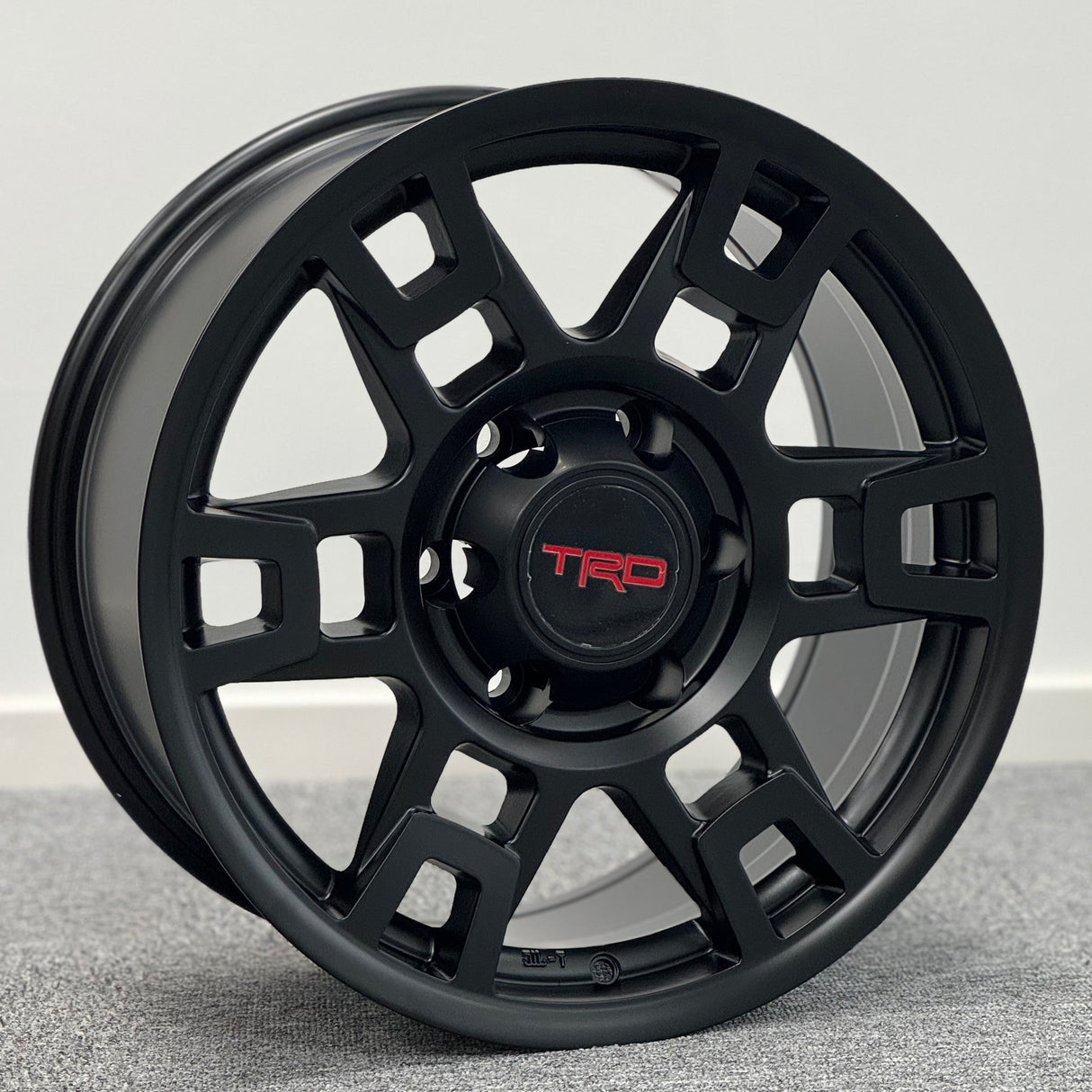 Toyota TRD Style Wheels 17" x 9 Matt Black Rims 4pcs