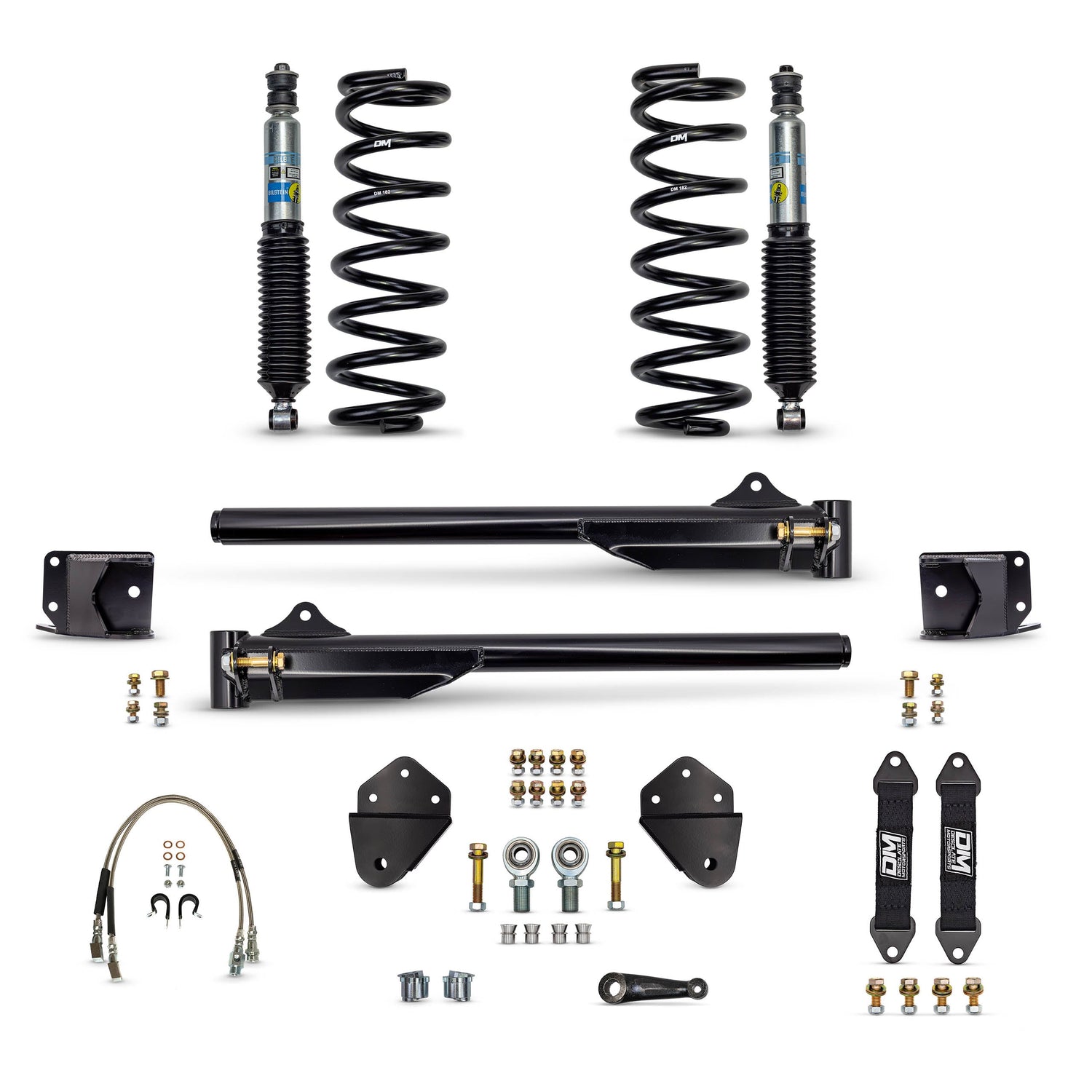 Desolate Motorsports Front 2" Lift Kit (Bolt-on) - 1980-1996 Ford F150/Bronco Desolate Motorsports