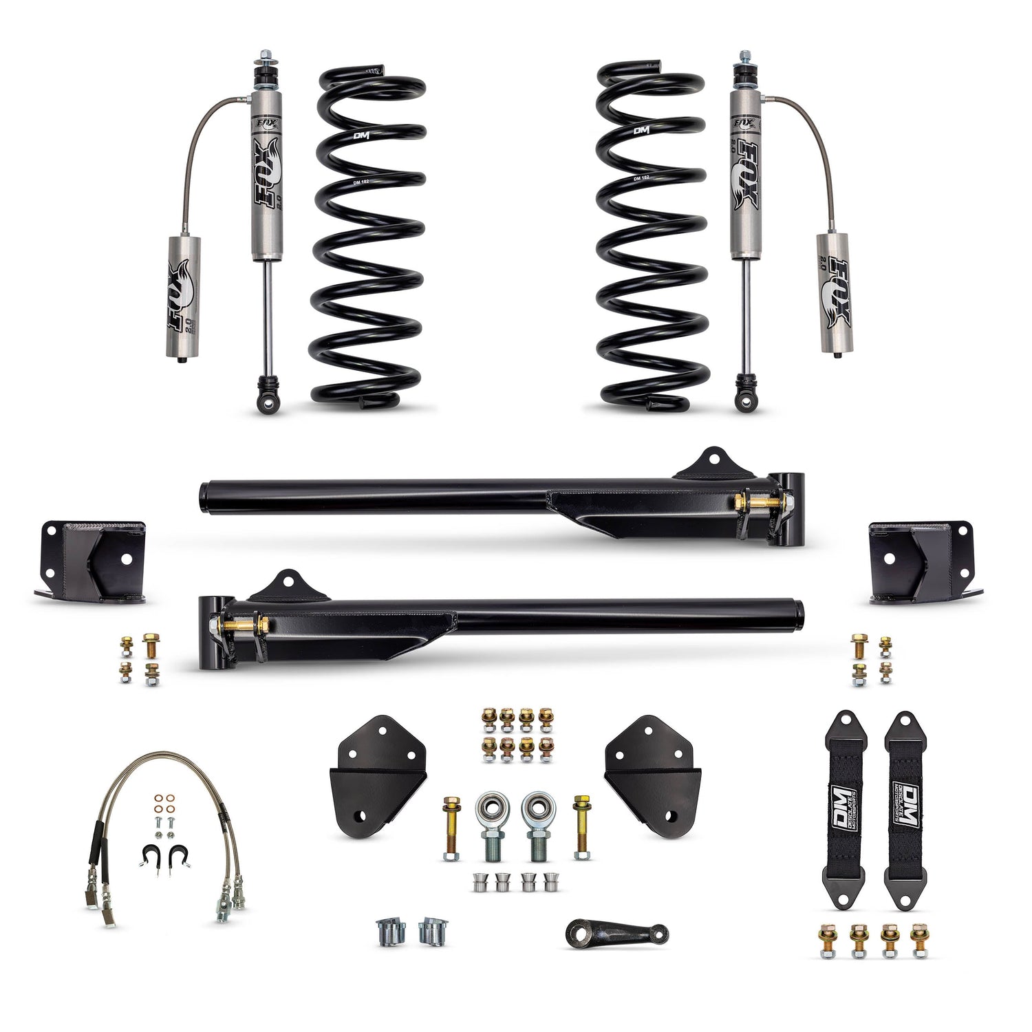 Desolate Motorsports Front 2" Lift Kit (Bolt-on) - 1980-1996 Ford F150/Bronco Desolate Motorsports