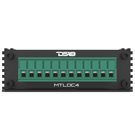 4-Channel High-to-Low Level Line Output Converter with Remote Turn-On
