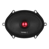 DS18 PRO-X57.4BM 5"x7" 175W RMS Midrange Speaker w/ Bullet (Single) DS18