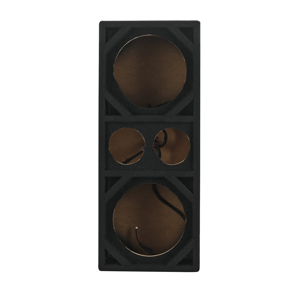 Dual 8” + Dual 4” Tweeter Ported Voceteo Empty Enclosure | Speakon-Ready