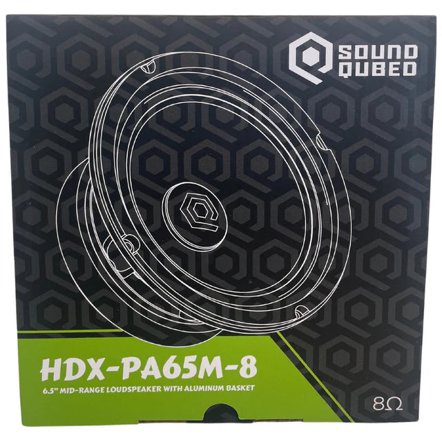 SOUNDQUBED HDX Series Pro Audio 6.5" Speaker (single)