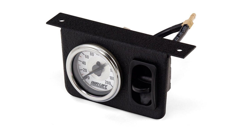 Air Lift Single Needle Gauge Panel with Paddle Switch [26161]