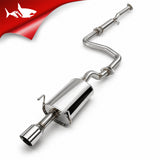 For 1990-1991 Honda CRX 1.5L 4" Rolled Muffler Tip Racing Catback Exhaust System
