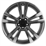 Gunmetal Rims for Mercedes – 19x8.5 5x112 Machined Wheels (Set of 4)