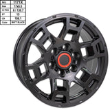 Toyota TRD Style Wheels 17 x 8 Auto Rims 4pcs Matte Black
