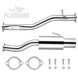 Catback Exhaust for 2003-2008 Nissan 350Z & Infiniti G35 with 4.5'' Single Tip & 3'' Pipe Flashark