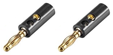 4mm banana plugs with Screw or Soldering Availability TekShack