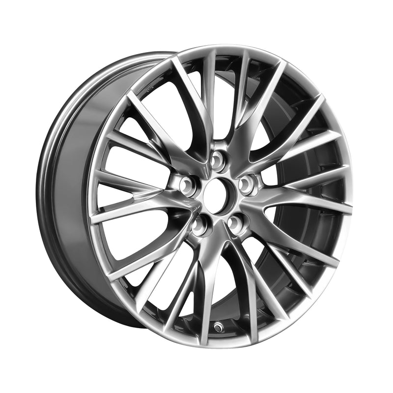 Lexus Toyota Style Wheels 18 x 8.0 5x114.3 Hyper Black 1 pcs