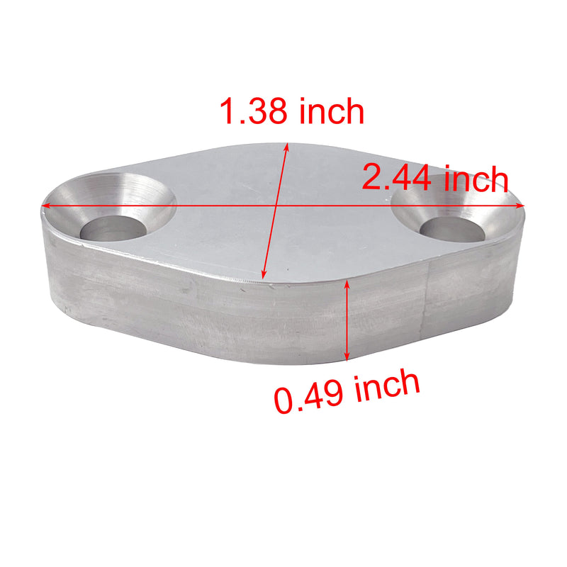 TruckTok 5.3L 6.0L LM7 LS EGR Valve Block Off Plates Kit Purge Solenoid Plug Intake/Exhaust