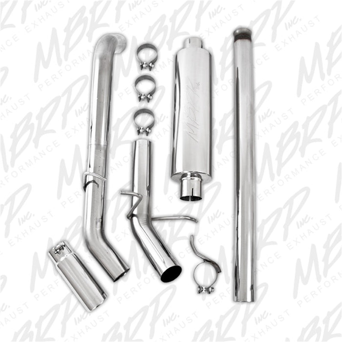 MBRP 11-13 Chevy 1500 Silverado/GMC Sierra 6,2 L V8 3,5 po Cat Back Échappement simple face T409