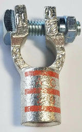 Battery Cable Ends Copper Top Post Terminal Connectors 4 GAUGE THUR 4/0 W/ BOOTS ACDC