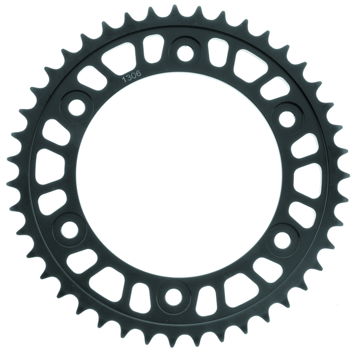 BikeMaster Honda Rear Steel Sprocket 530 43T - Black