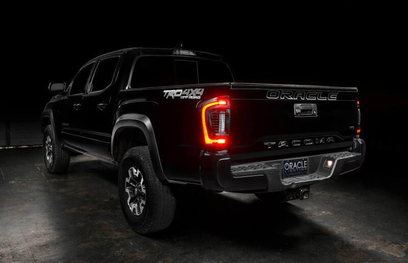 Feux arrière à DEL encastrés Oracle Lighting 16-23 Gen 3 Toyota Tacoma Black Series VOIR LA GARANTIE