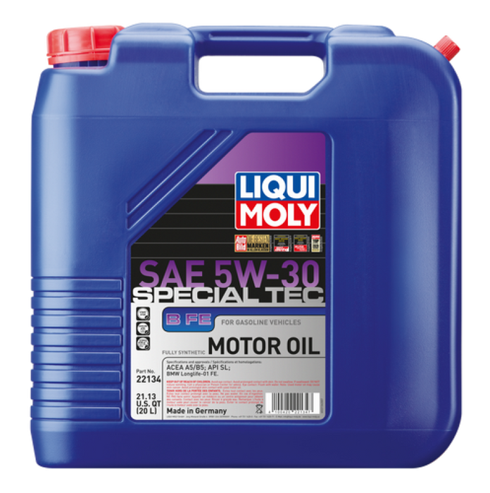 Huile moteur LIQUI MOLY Special Tec B FE SAE 5W30 20L