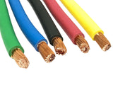 SAE J1127 Welding Lead & Battery Cable Copper Wire MADE IN USA CHOOSE AWG SIZE & COLOR AC/DC WIRE AND SUPPLY
