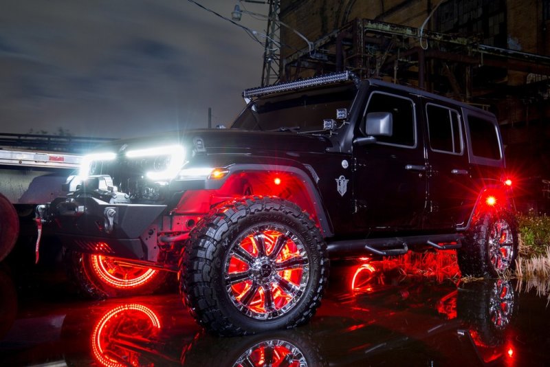 Calandre à LED complète Oracle VECTOR Series - Jeep Wrangler JL/JT - NA VOIR LA GARANTIE