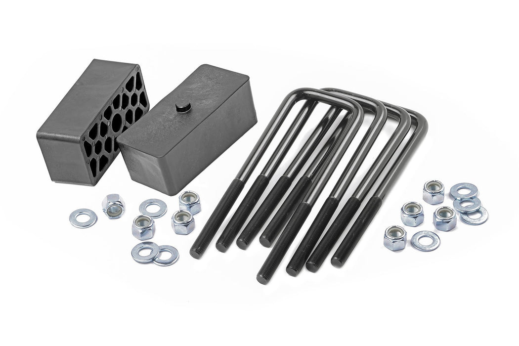 2 Inch Block & U-Bolt Kit | Chevy/GMC 1500 Truck 