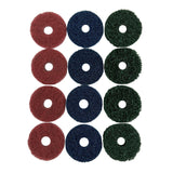 Mini Surface Prep Buff and Blend Discs (1/2" Arbor Hole)