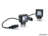 SuperATV 2" LED Cube Lights Dual-Mode Spotlight Amber DRL