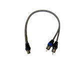 Sky High Car Audio Twisted RCA Y Splitter Sky High Car Audio
