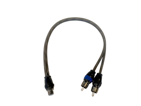 Sky High Car Audio Twisted RCA Y Splitter Sky High Car Audio