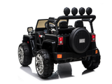 Cars For Kids Jeep Style 4x4 Monster Truck W/Rubber Tires 24 Volt