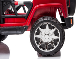 2 Seater 24 Volt 4x4 Electric Ride On Jeep Style Rubber Tires Fully Loaded Truck ATV UTV For Kids W/Magic Cars® Wireless Parental Control MagicCars