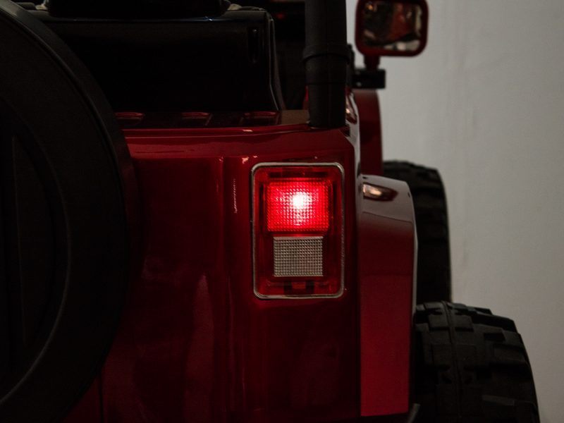 2 Seater 24 Volt 4x4 Electric Ride On Jeep Style Rubber Tires Fully Loaded Truck ATV UTV For Kids W/Magic Cars® Wireless Parental Control