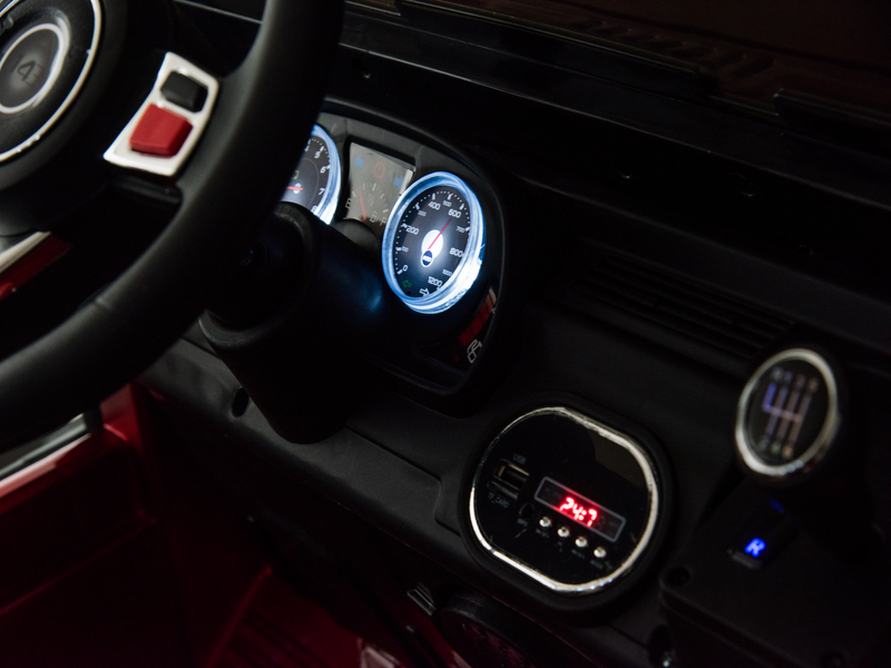 2 Seater 24 Volt 4x4 Electric Ride On Jeep Style Rubber Tires Fully Loaded Truck ATV UTV For Kids W/Magic Cars® Wireless Parental Control