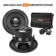 PRV Dual RS12 Bass Bundle PRV Audio