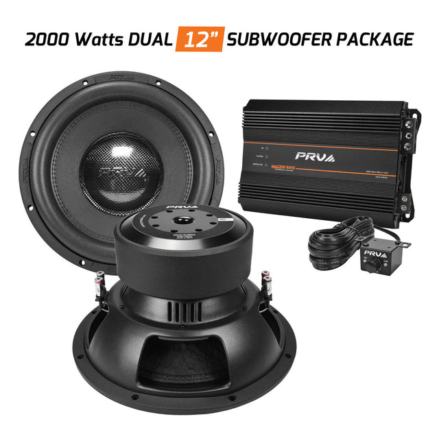 PRV Dual RS12 Bass Bundle PRV Audio
