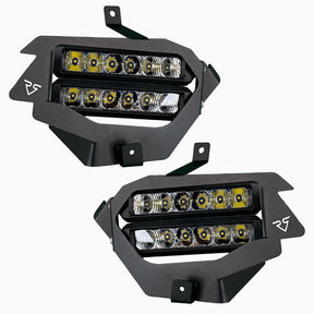 Dual Wide 8" LED Headlights for 2019-2021 Honda Talon 1000 Vessel Powersports