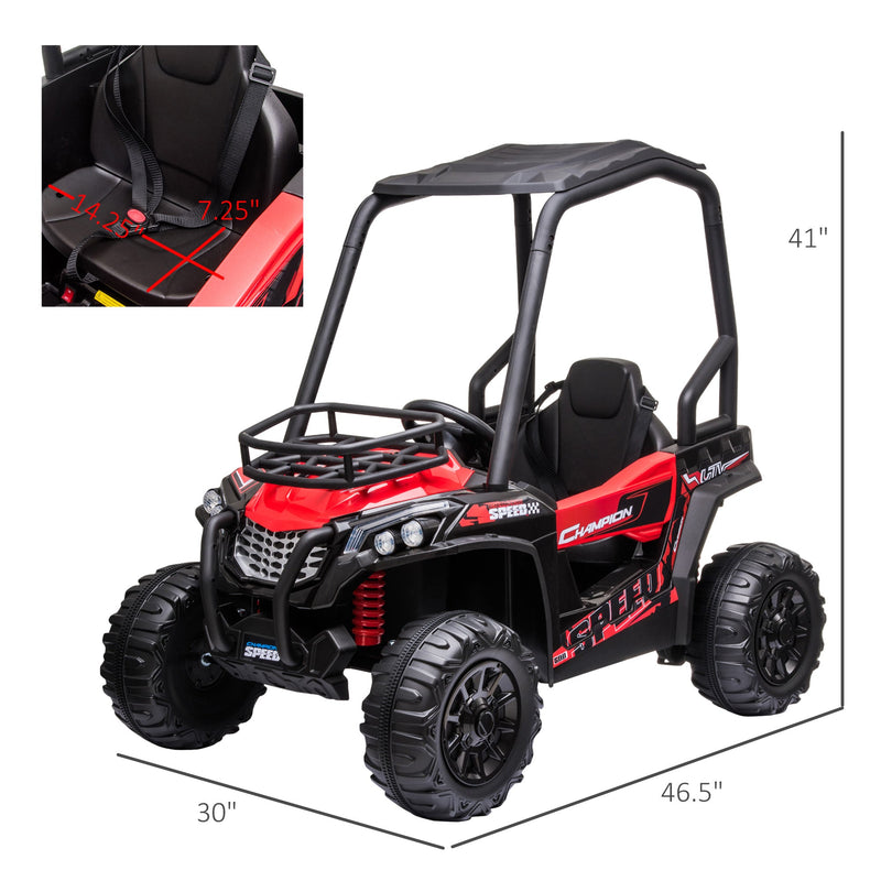 Electric ATV Car for Kids with Real Suspension and Remote Control - Perfect for Outdoor Adventures!
