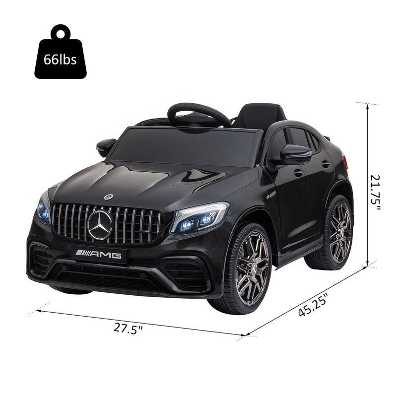 Mercedez-Benz 12V Kids Ride-On Car with Remote Control, Music, and Lights - A Premium Driving Experience for Young Ones