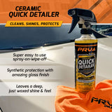 PRV Audio Ceramic Quick Detailer Synthetic Protection Spray 16oz Mint